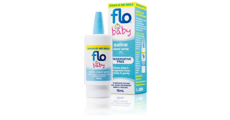 FLO Baby Saline Nasal Spray 15mL