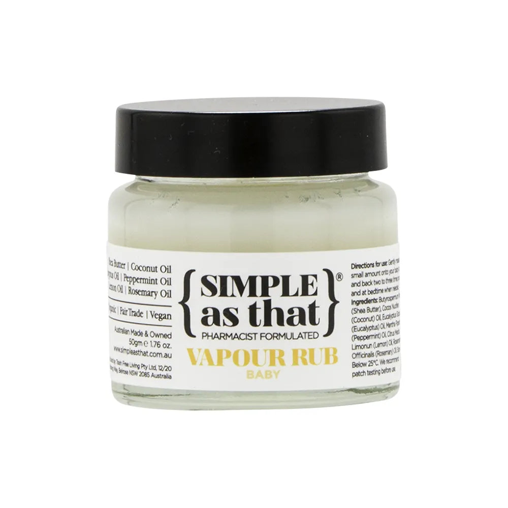 Simple as That Vapour Rub
